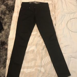 Express black jeggings